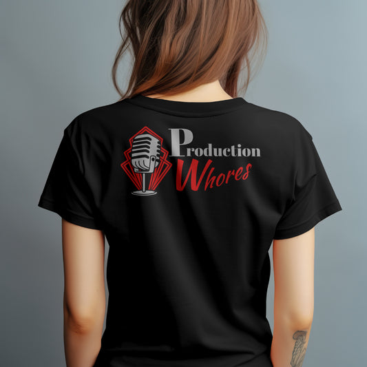 Production Whores logo t-shirt