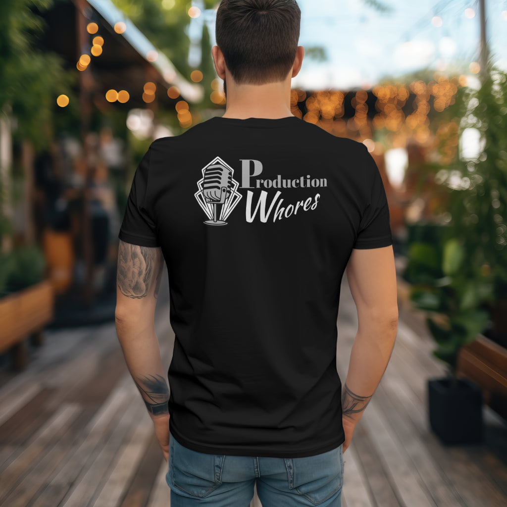 Production Whores logo t-shirt